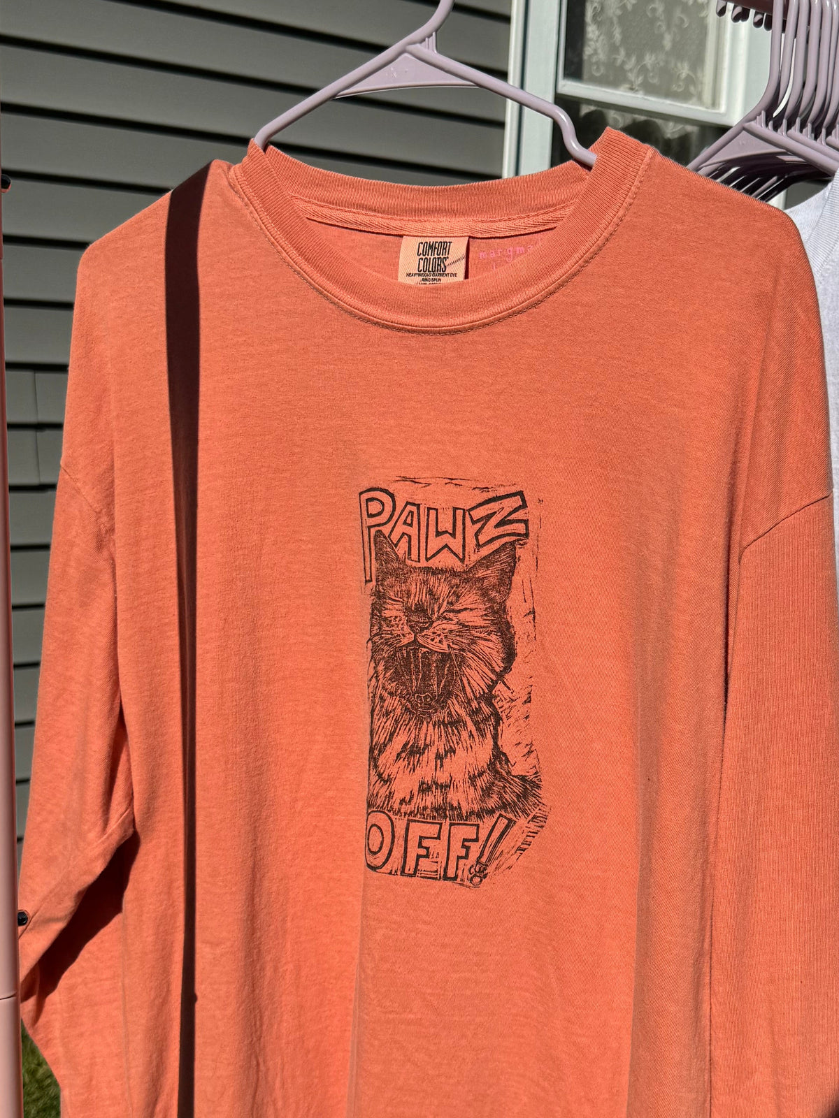 pawz off! long sleeve (large)