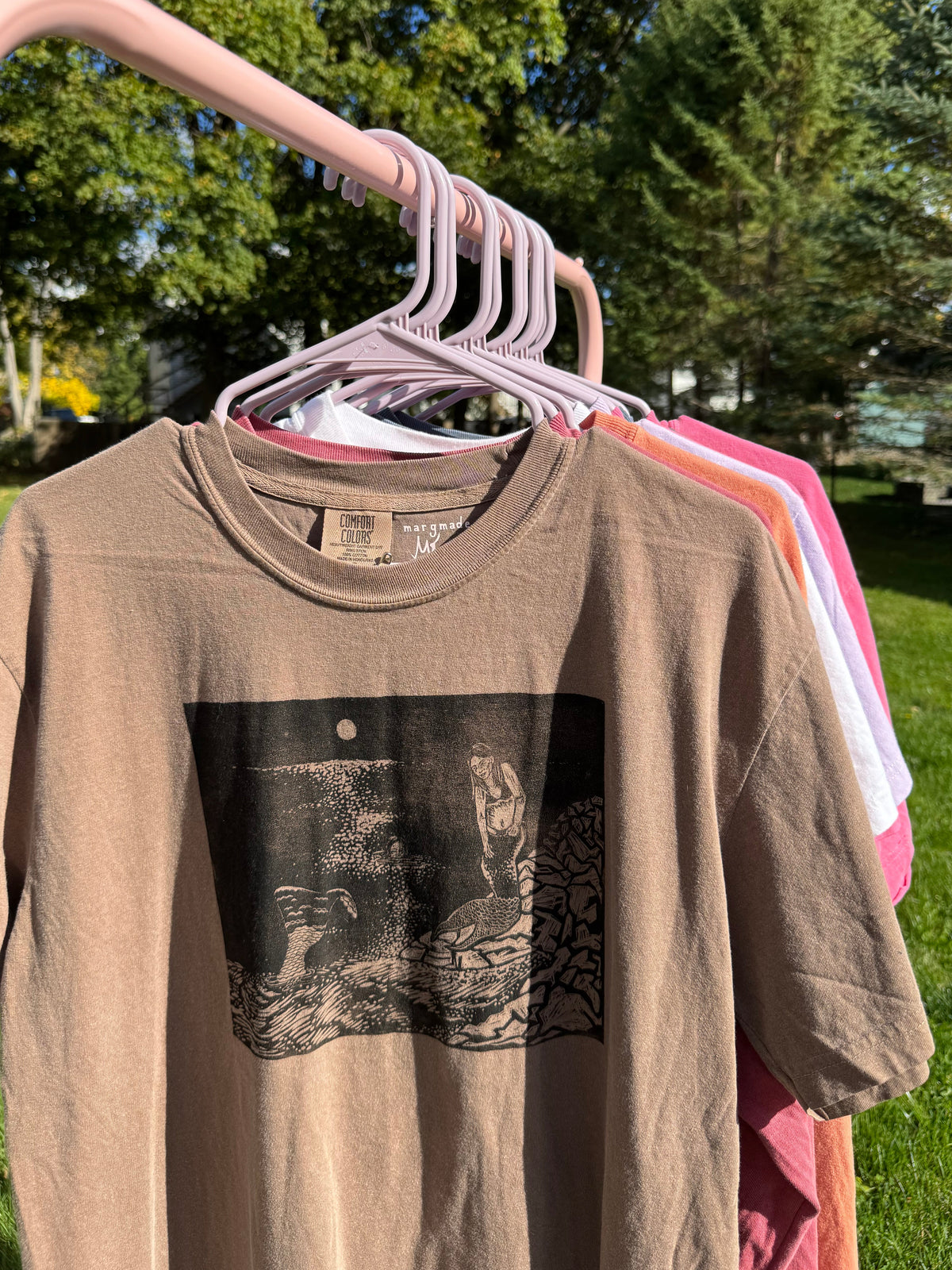 playing mermaids tee (medium, large)
