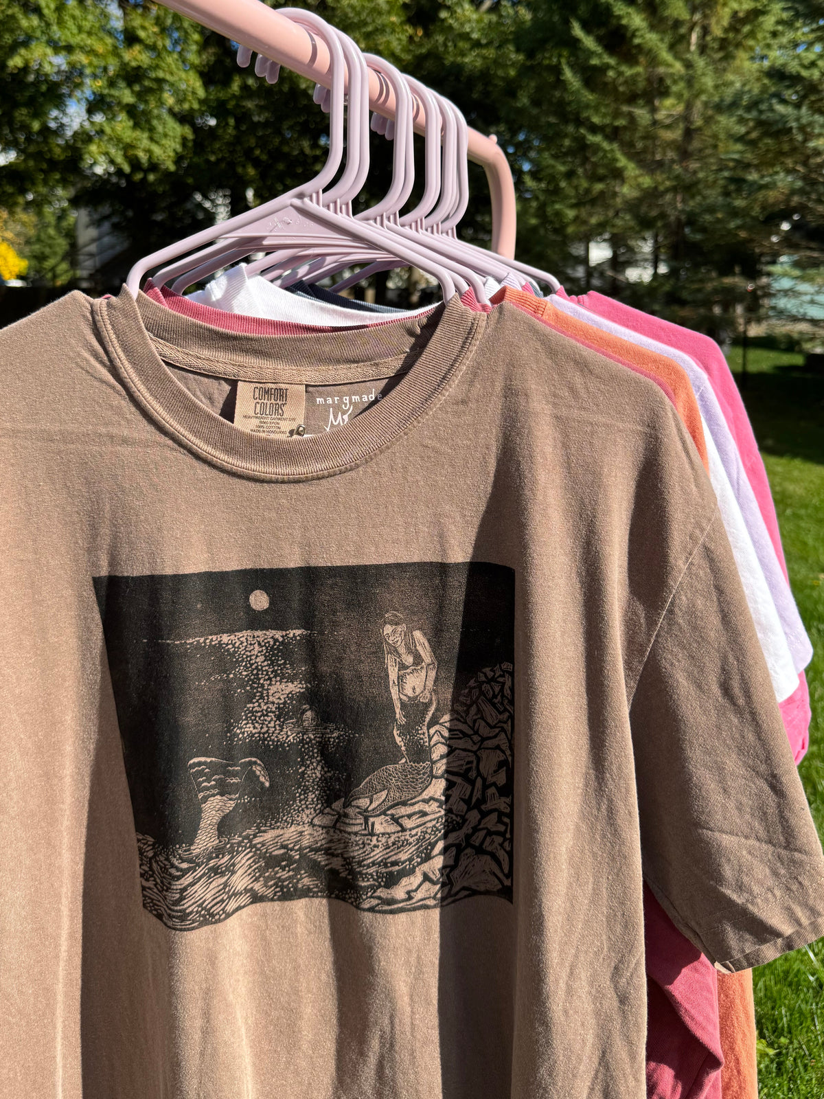 playing mermaids tee (medium, large)
