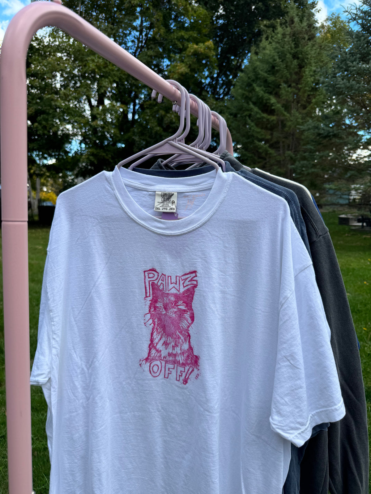 pawz off! tee (2xl)
