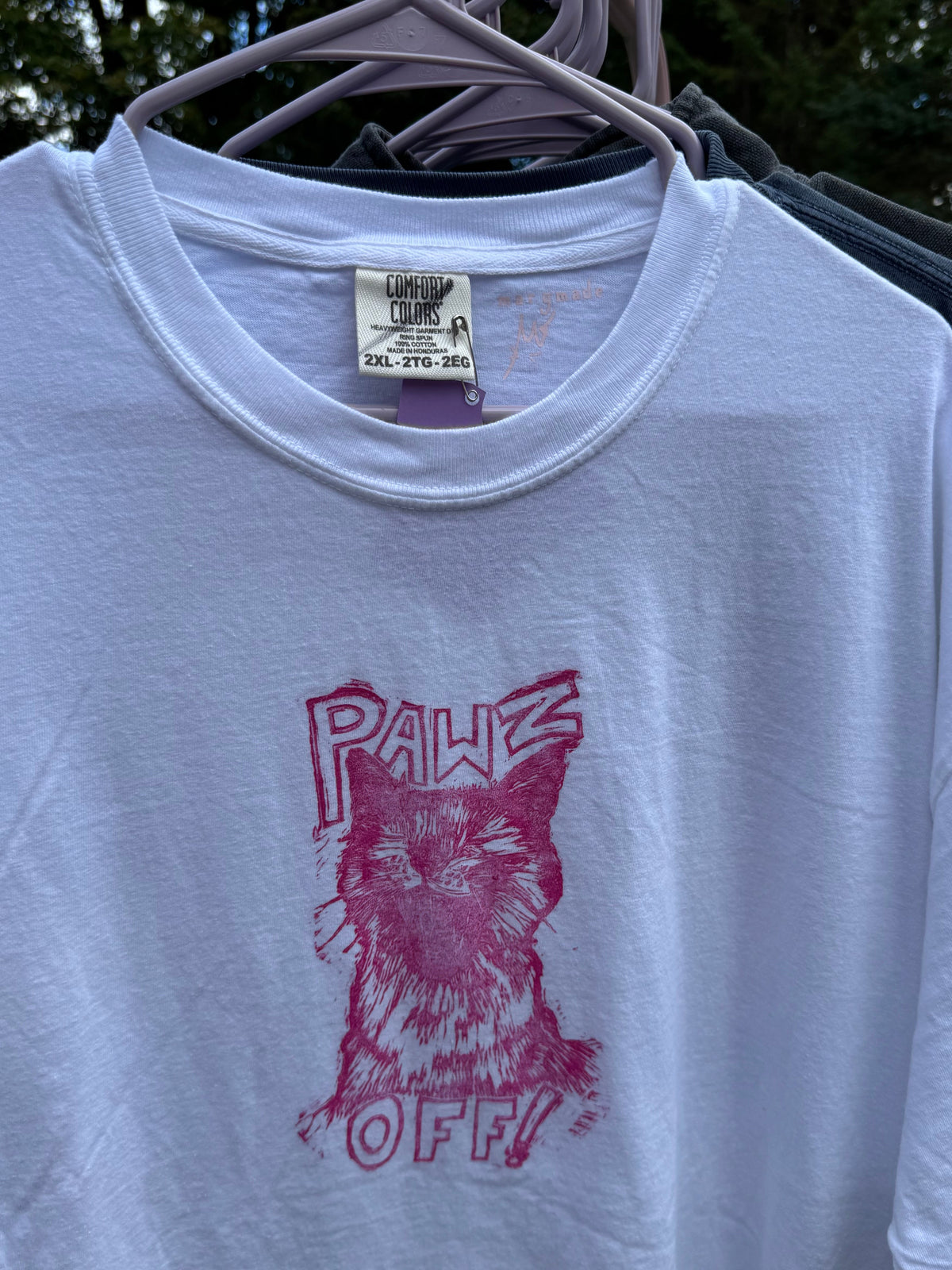 pawz off! tee (2xl)